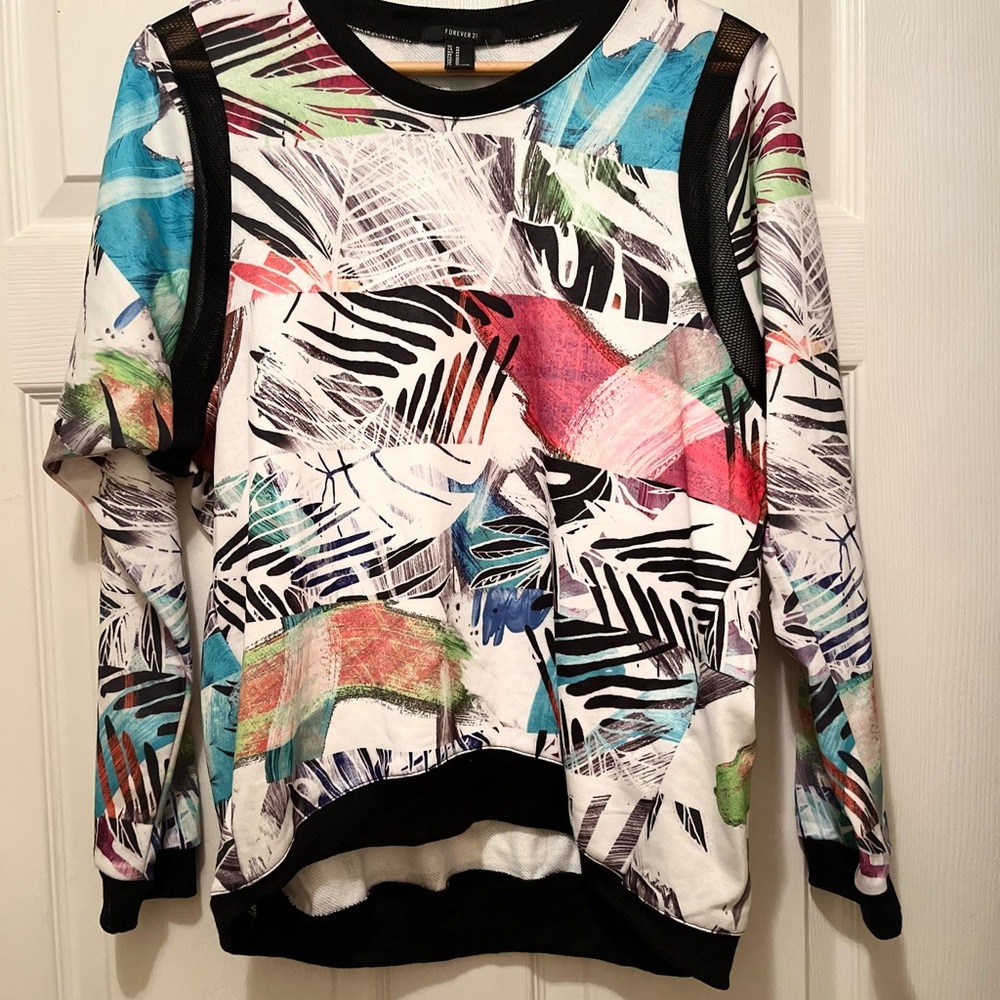 Colorful Abstract Sweater